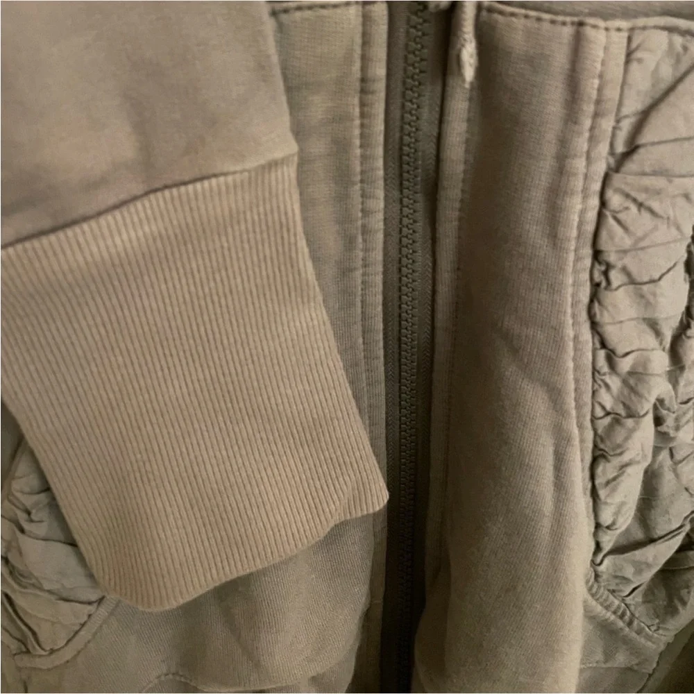 Prairie Underground Long Cloak Hoodie~ Cement - Picture 7 of 8